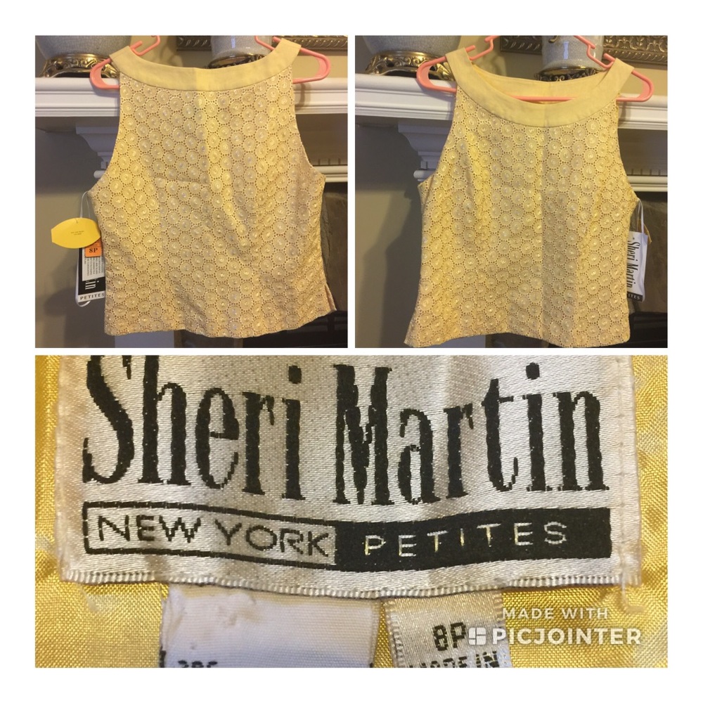 New Sheri Martin Circle lace Blouse 👚